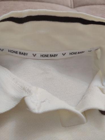 детские вещи на веревке: Uşaq geyim dəsti – HONE BABY - 2 hissəli set: polo tipli köynək və — 2