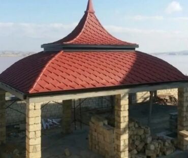 Dam işləri: Dami yigan usta dam vuranlar kirisa yiganlar dam ustalari dam kirisa — 9