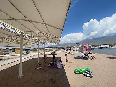 Иссык-Куль 2026: Коттедж, Париж-1 ЦО Париж, Чок-Тал, Детская площадка, Парковка, стоянка, Охраняемая территория — 13