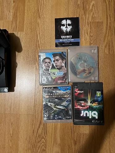 gta san andreas komputer ucun yükle: PlayStation 3 Slim oyun dəsti Komplekt: - PS3 Slim konsolu (Sony) - 2 — 2