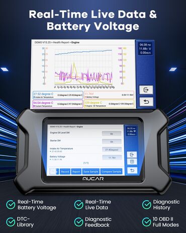 Auto oprema: MUCAR MUCAR CS90 Profesionalna Full OBD2 Auto Dijagnostika — 15