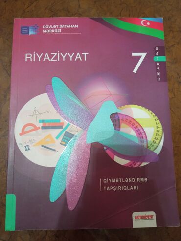 Digər kitablar və jurnallar: 7 ci sinif riyaziyyat DİM təzə kimidir 2-3 vərəqi işlənib (karandaşla)