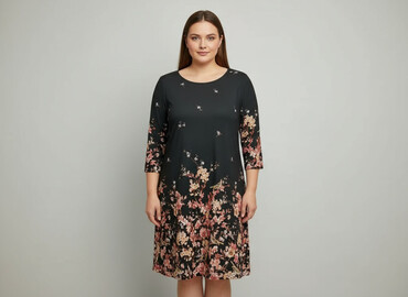 brokatowa sukienki plus size: F&F, Сукня жіноча, розмір XL