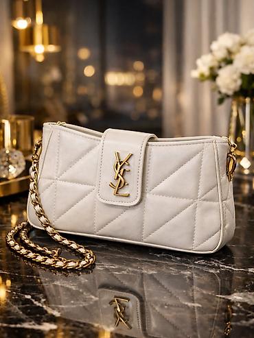 ysl сумка: Классическая сумка, Yves Saint Laurent (YSL), Китай, Материал: Экокожа, Винтажный стиль, Водонепроницаемость, Жёсткая конструкция, Женские, Новый — 4