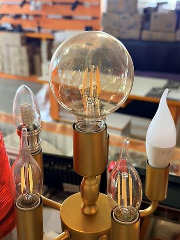 e27: LED-лампы с цоколем E14/E27 для люстр и бра - Форм-факторы: шар G — 1