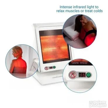 Medicinske lampe: *** AKCIJA *** #2638 IR Infracrvena lampa MEDISANA 300W; Model IR 885; — 11