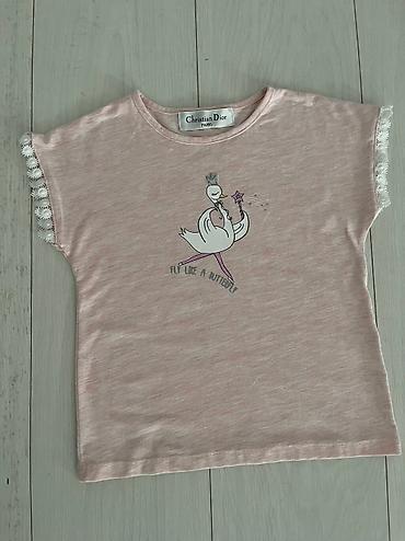 Uşaq dünyası: Майка Christian Dior. Оригинал. Размер 6-7 лет. В идеальном состоянии — 5