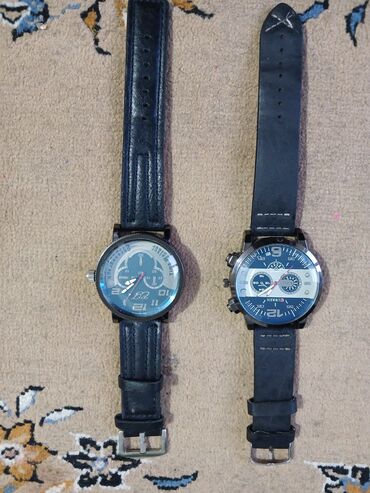 Б/у, Наручные часы, Emporio Armani, цвет - Черный
