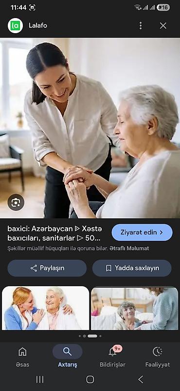 daye isi axdaram: Dayə, Öz evində, 42 yaş, 5 ildən artıq təcrübə — 1