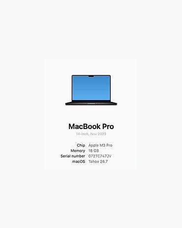 iphone xer: Для программирования, Б/у, Apple M3 Pro, ОЗУ, RAM: 16 ГБ — 8
