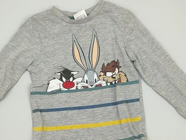 sweterek wiązany na plecach: Sweatshirt, George, 1.5-2 years, 86-92 cm, condition - Very good