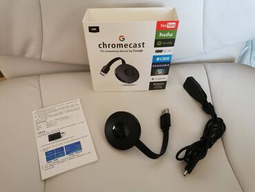 set top box: ChromeCast TV smart BOX HDMI CHROMECAST pretvara vaš TV u pametan