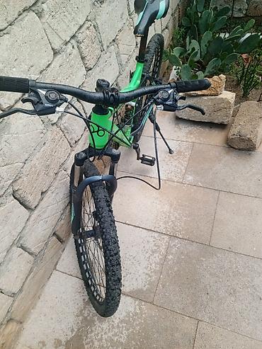 bicycle 26: Dağ velosipedi – Topa brendli, yaşıl-qara rəng palitrası — 1