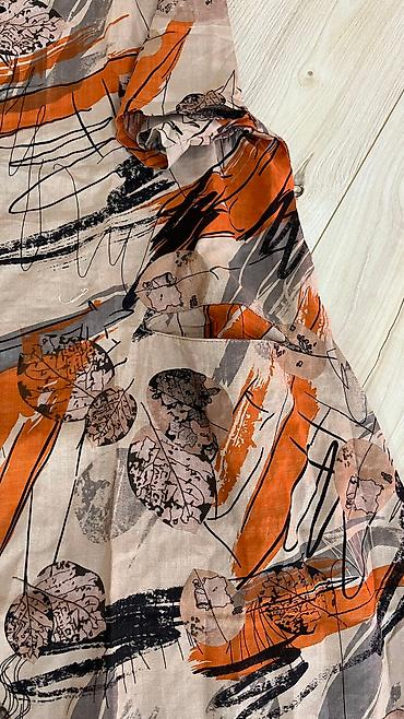 massimo: Повседневное платье, Китай, Лето, Длинная модель, Ситец, L, 3XL, M — 3
