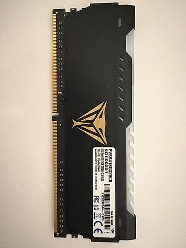 Оперативная память (RAM) для ПК, Б/у, Patriot, 16 ГБ, DDR4, 3200 МГц