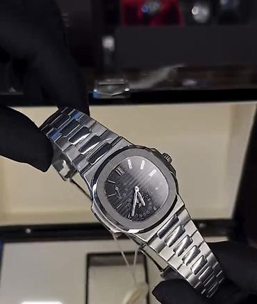 saat samdan: Patek Philippe Nautilus tərzində lüks kişi qol saatı - Korpus və — 1