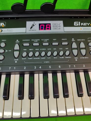 Игрушки: Синтезатор игрушка музыкальная🎹 Комплектация товара: синтезатор, блок — 5