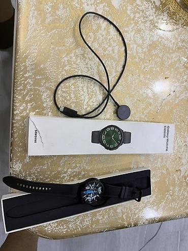 samsung watch 1: Samsung Galaxy Watch6 Classic ağıllı saat - Rəng: qara - Korpus — 8