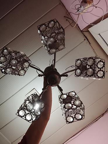 led fanar: Çılçıraq, 5 lampa, Metal — 2