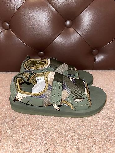 Детская обувь: Next сандали, кеды и туфли. Новые Сандали синие/голубые — 7