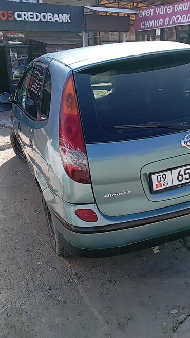 машина дишовый: Nissan Almera Tino, компактвэн/MPV, светло-зелёный металлик. Кузов и