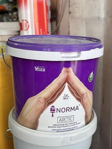 Акриловая краска: Интерьерная акриловая краска Norma Arctic для стен и потолков — 1