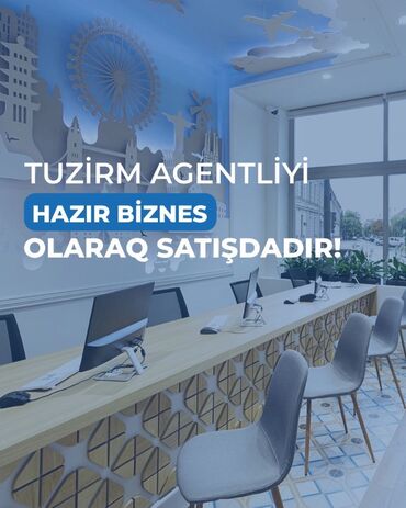 Hazır biznes: 10 ildən çoxdur fəaliyyət göstərən turizm şirkəti hazir bi̇znes olaraq