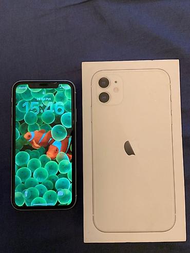 Mobil telefonlar: IPhone 11, Ağ, Face ID — 2