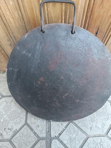 dəm qaşığı: Dəmir sac – açıq havada və sobada bişirmə üçün - Material: qalın, tam — 2