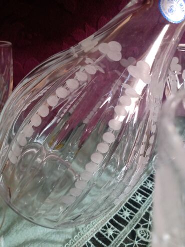 Čaše: Bohemija servis za vino,kristal,led kristal,brusen kristal. iz — 10