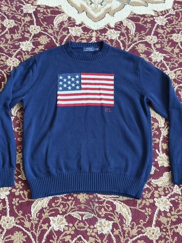 Свитерлер: Два свитера Polo Ralph Lauren (детские/юниорские). 1) Темно-синий