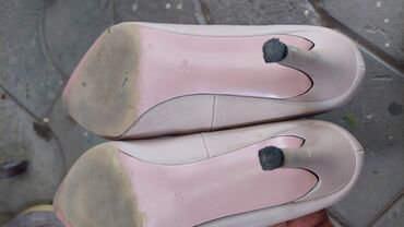 женские туфли на шпильке: Туфли 4F, 39, цвет - Бежевый