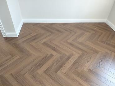 Напольные работы: Рофессиональная укладка кварц-ламината и ламината «ёлочкой» Выполняю — 7