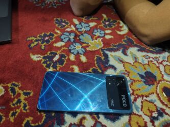 чехлы поко: Poco X4 Pro 5G, Б/у, 256 ГБ, цвет - Синий