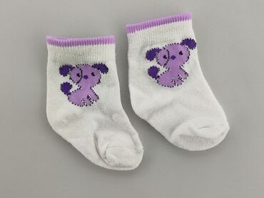 białe wełniane skarpety: Socks, condition - Very good