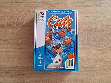 kucica za lutke type 0: Nova društvena igra Smart games Cats & Boxes	 Edukativna igra za — 1