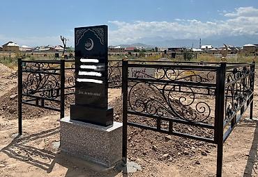 Ритуальные услуги: Чистка могил, Изготовление крестов, Изготовление овалов с фото | Мраморная крошка, Габбро, Гранит | Оформление, Установка — 17