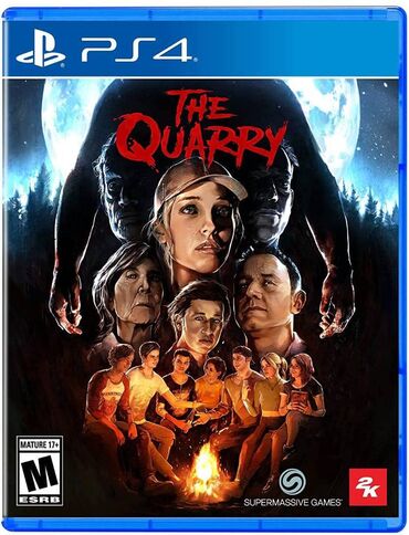 Оригинальный диск ! The Quarry (PS4) После заката солнца в последний