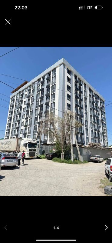 сдается квартира малдыбаева: 2 комнаты, 51 м², Элитка, 9 этаж, ПСО (под самоотделку)