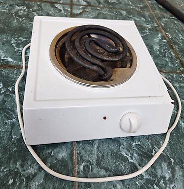 spirallı pec: Elektrik sobası Stolüstü, 1 gözlü, İşlənmiş — 1