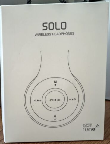 slušalice bez kabla: SOLO Wireless Headphones Bežične slušalice Solo Karakteristike: -