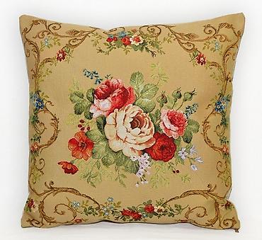 Наволочки: Декоративные наволочки с гобеленовым рисунком “цветы” - Формат — 2