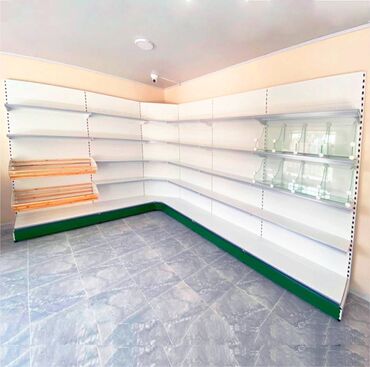 Стеллажи: Стеллаж металлический, полка металлическая, стеллаж сборный торговый — 8