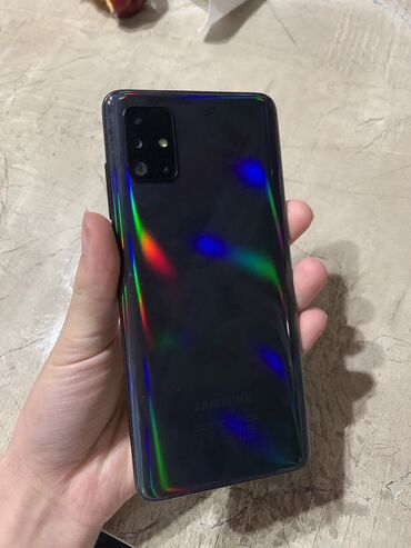 samsung s10e бишкек: Samsung Galaxy A51, Колдонулган, 128 ГБ, түсү - Кара, 2 SIM