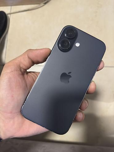 iphone 16 baki: IPhone 16, 128 GB, Black Titanium, Simsiz şarj, Face ID — 5