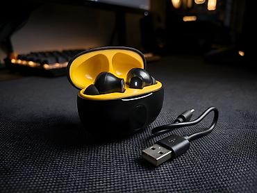 pubg uc pulsuz: Yeni Simsiz (Bluetooth) Qulaqcıqlar, rəng - Qara — 8