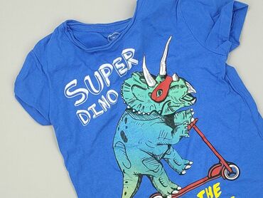 wzorzysta koszula: T-shirt, Little kids, 4-5 years, 104-110 cm, condition - Very good