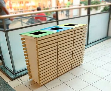 Tullantı qabları: Metal EN MMC olaraq istədiyiniz forma və ölçüde demir işlerinin — 19