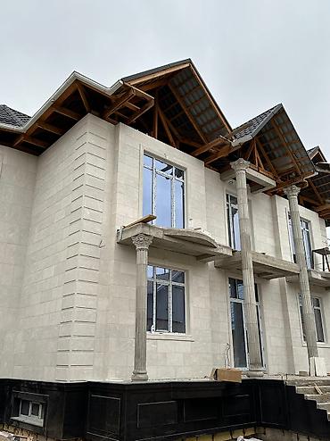 Фасадные плиты Сары-Таш (Травертин): Сары таш термоплитка бишкек утепление и декор гарантия 40 лет за м2 от — 8