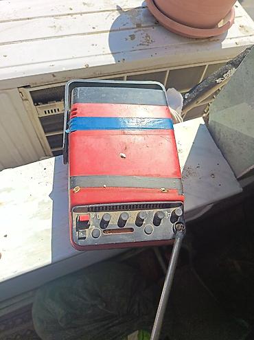 mini radio: Kompakt vintage cib televizoru və radio kombosu - Portativ dizayn — 2